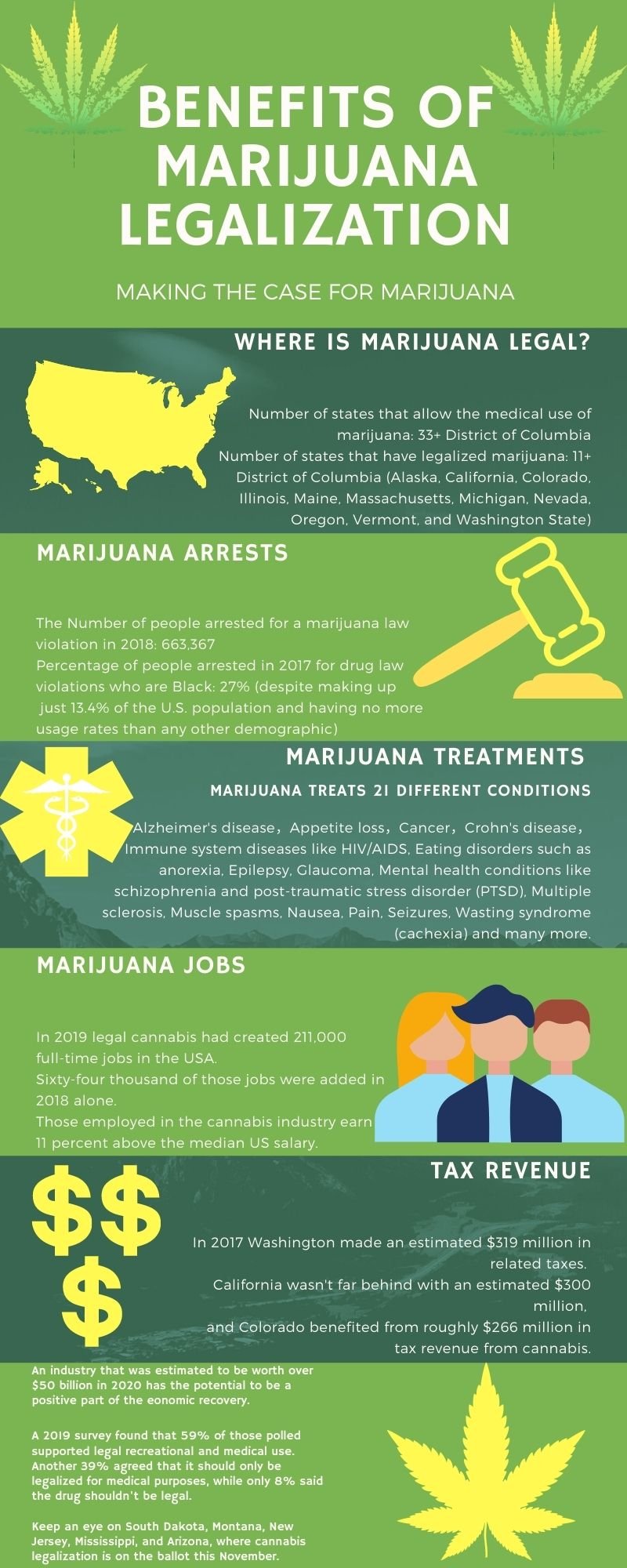 Leagal Cannabis Infographic